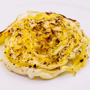 The KETO Kitchen Roasted Cabbage