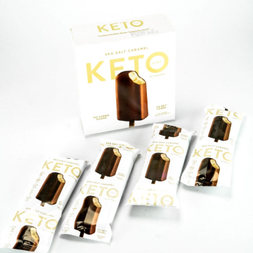 The KETO Kitchen Sea Salt KETO Ice Cream Bars